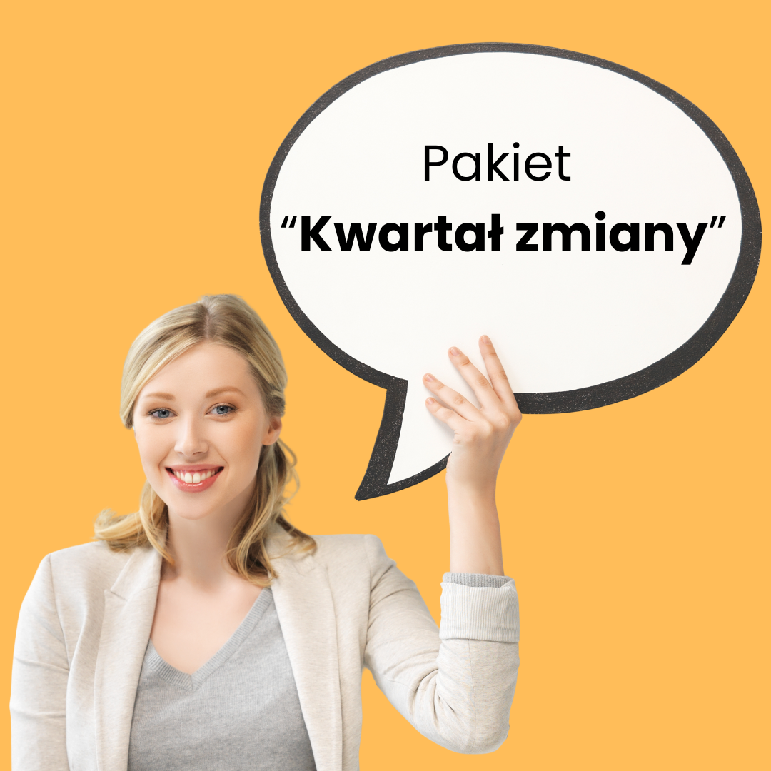 Pakiet 4 sesji "Kwartał zmiany"